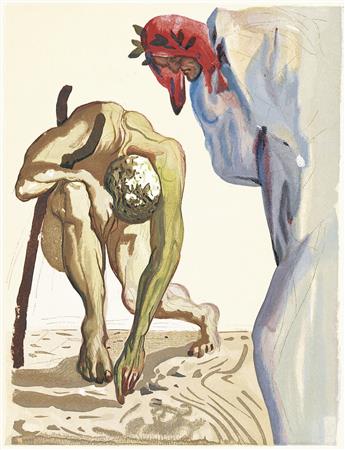 SALVADOR DALÍ La Divine Comédie by Dante Alighieri.